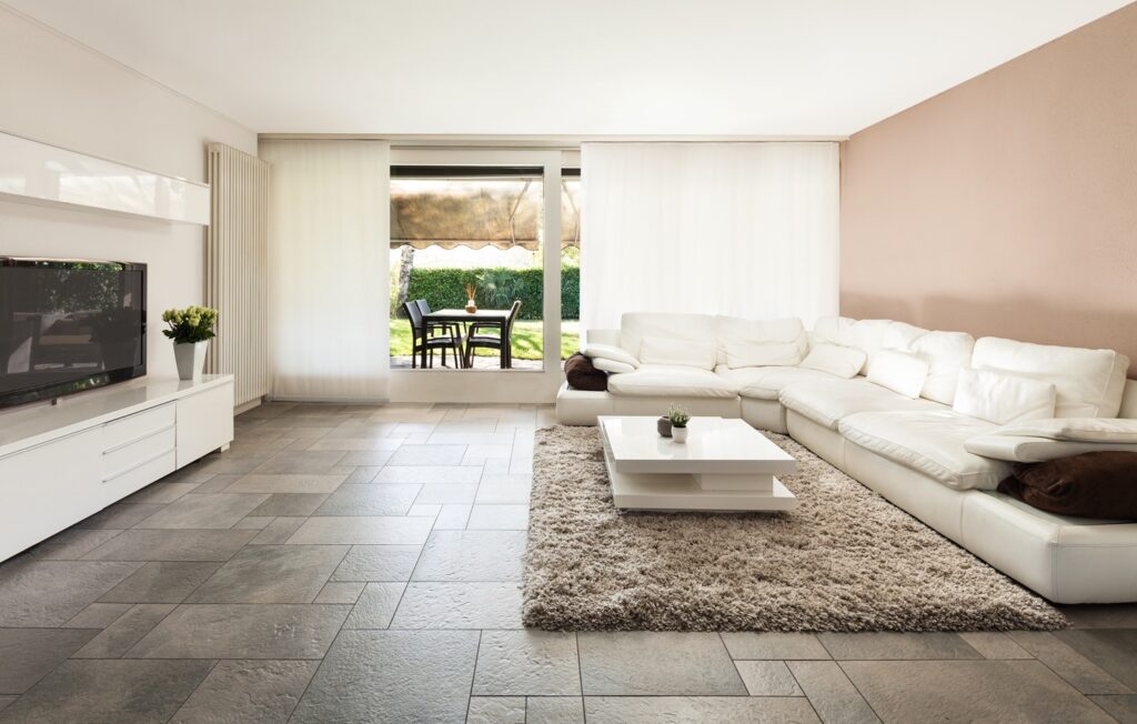 Empty apartment after a thorough move-out cleaning service